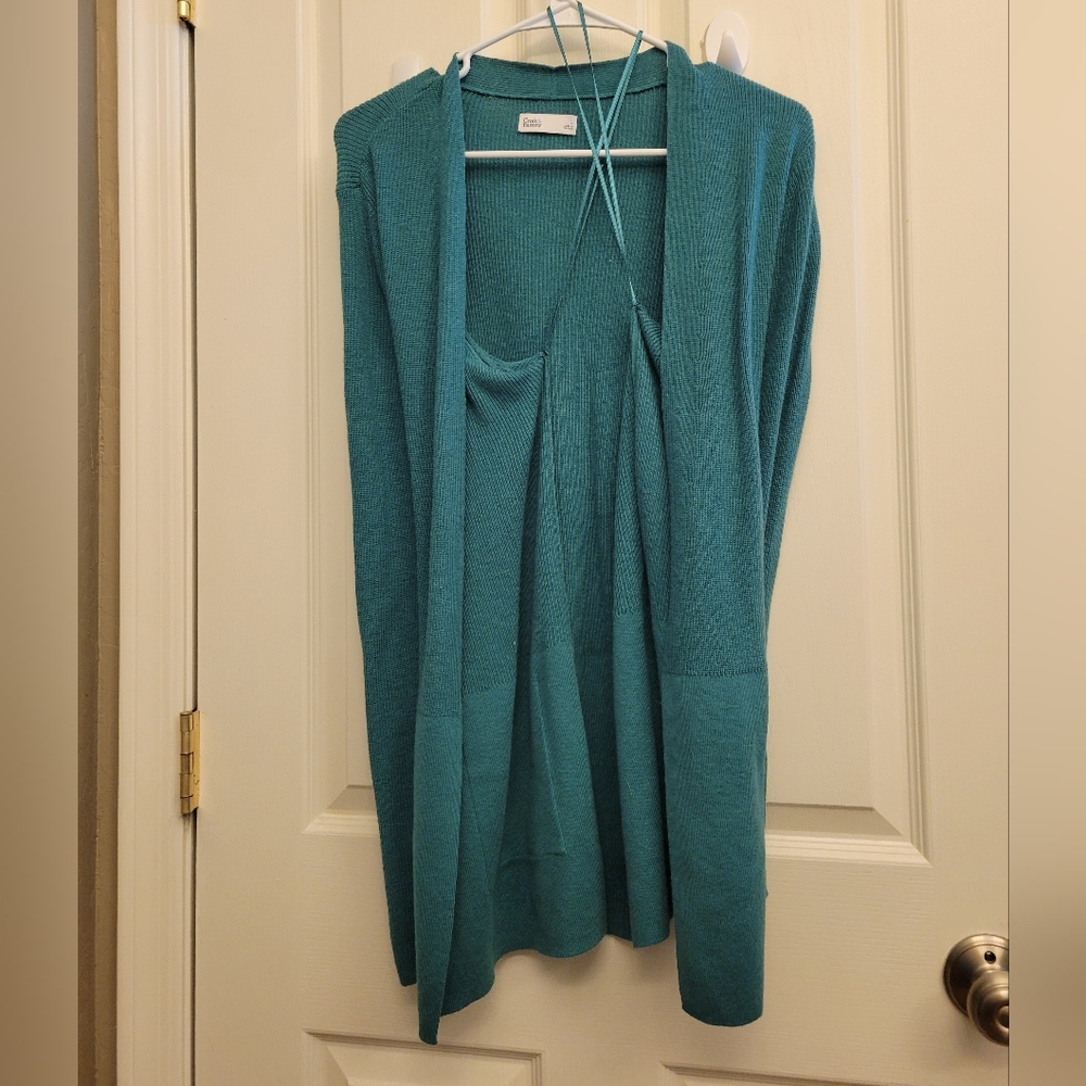 Croft & Barrow Emerald Green Women's Cardigan